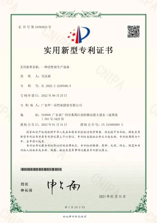 patent certificate 5