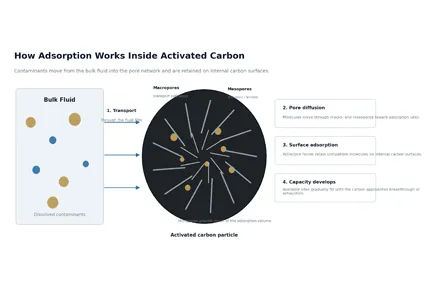 How Does Activated Carbon Work? Understanding Adsorption and Contaminant Removal